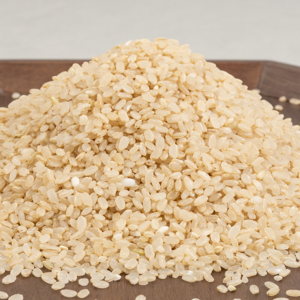 산지직송 [ 유기농 오분도미 멥쌀 1kg ] 부드러운 현미밥